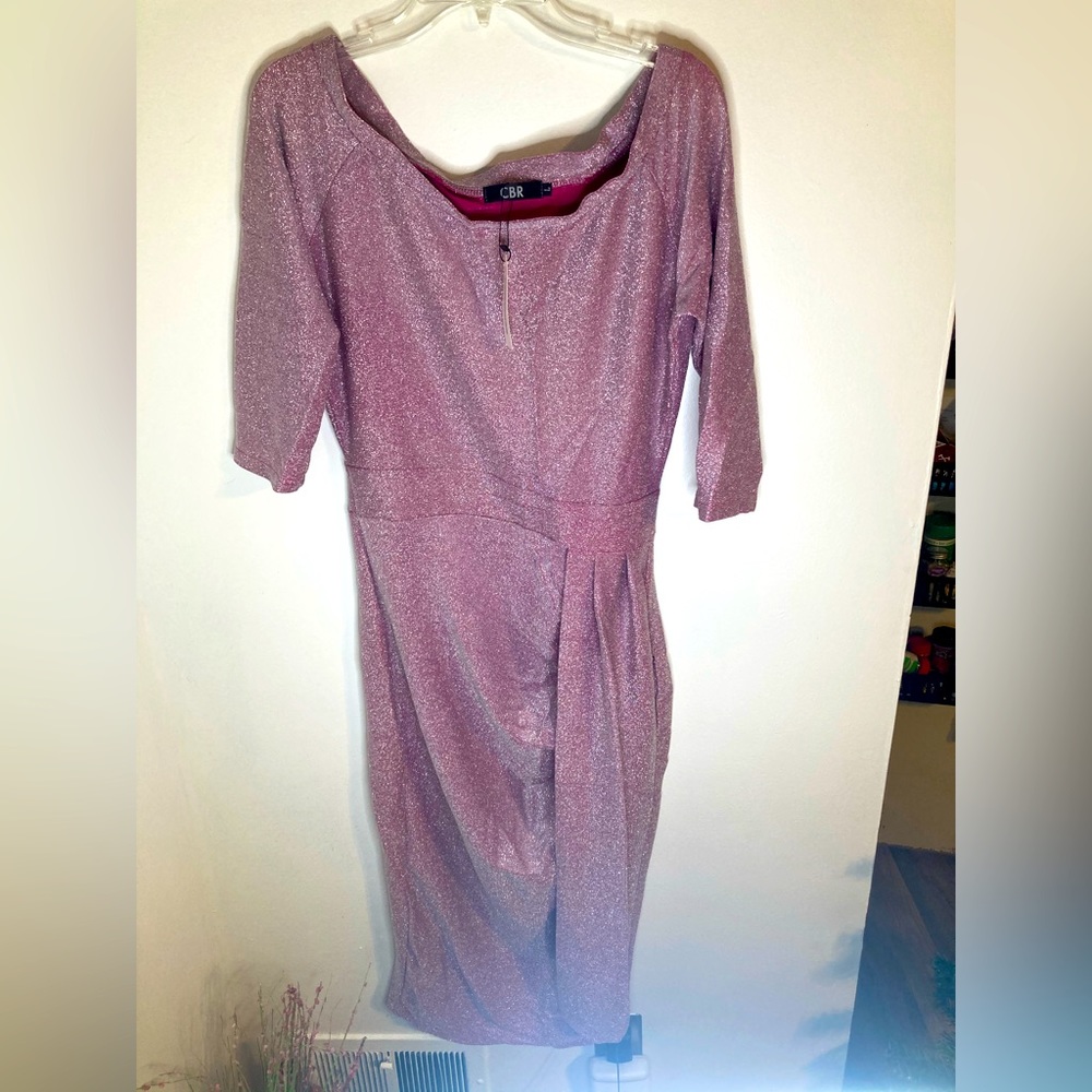 Shiny Pink Dress